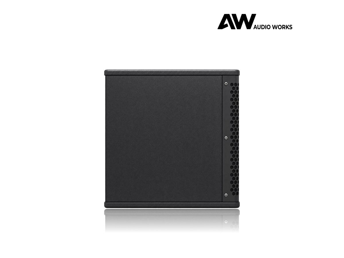 Audio Works APS-200 speaker cabinet, side view