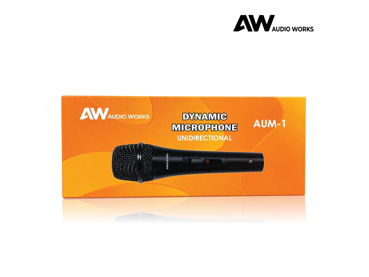 Audio Works AUM-1 retail box, front