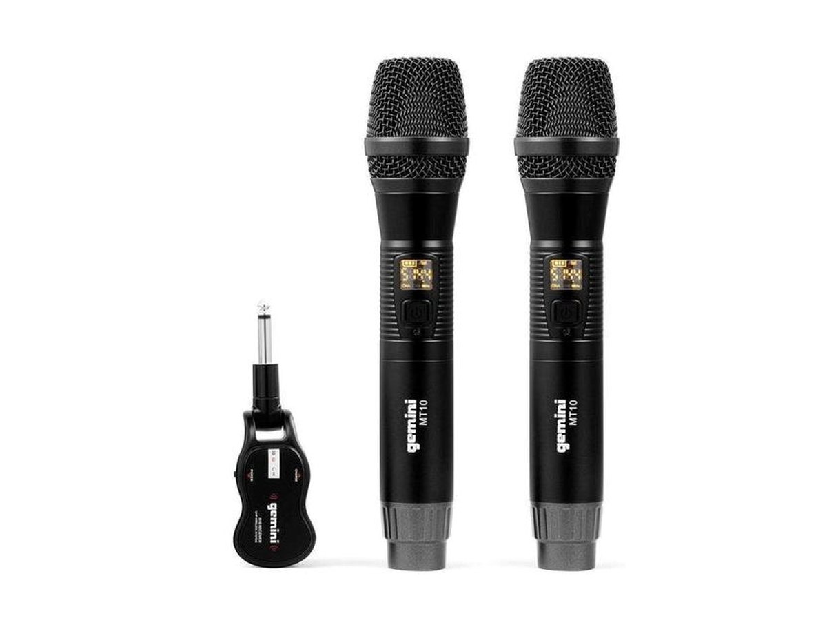 Gemini Sound GMU-M200 Dual UHF Wireless Microphone System