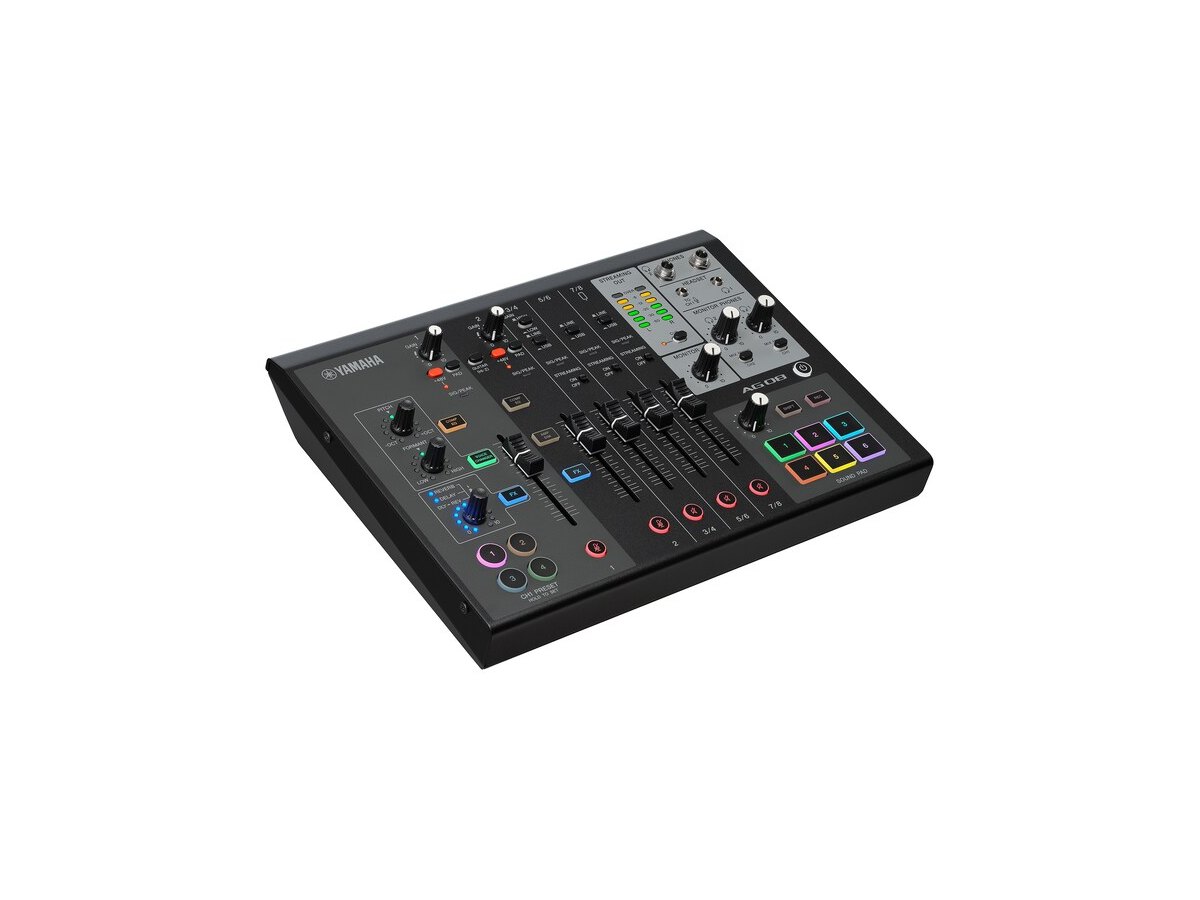 Yamaha AG08 Live Streaming Mixer (Black)